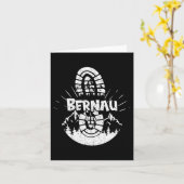 ハイキングインベルナウドイツバケーションハイカー1 カード (黄色い花)