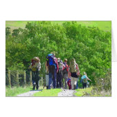 ハイキングカード (正面横)