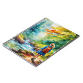 ハイキングガール ノートブック (左側)