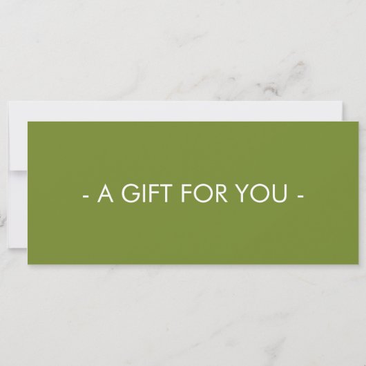 ハイキングギフトチケット、歩く旅行 招待状 (裏面)