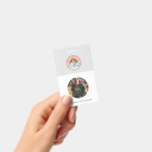 ハイキングクラブフォト社員ID バッジ (手持ち)