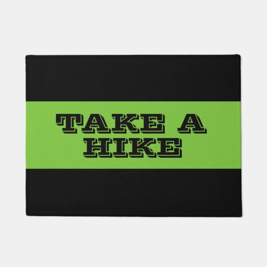 ハイキングクロタティドアマットを手に入れる ドアマット (正面)