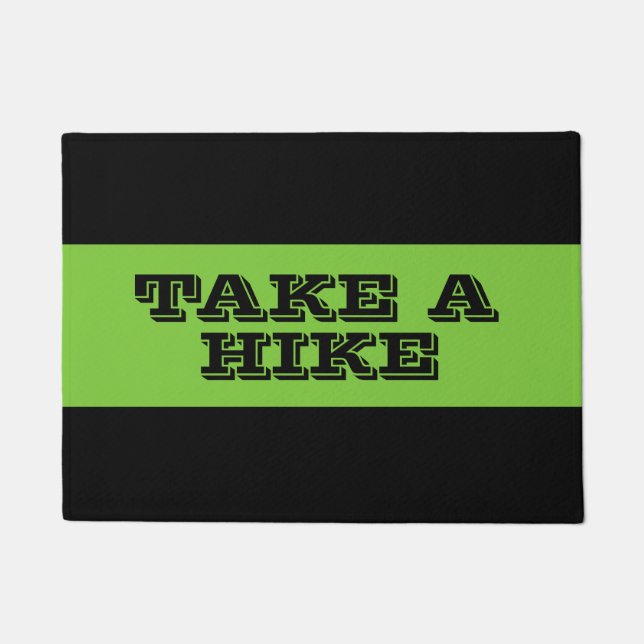 ハイキングクロタティドアマットを手に入れる ドアマット (正面)