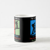 ハイキングコーヒーマグのトリプルクラウン コーヒーマグカップ (中央)