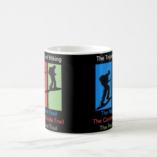 ハイキングコーヒーマグのトリプルクラウン コーヒーマグカップ (中央)