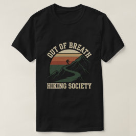 ハイキングサークル - 山の屋外ハイキング Tシャツ