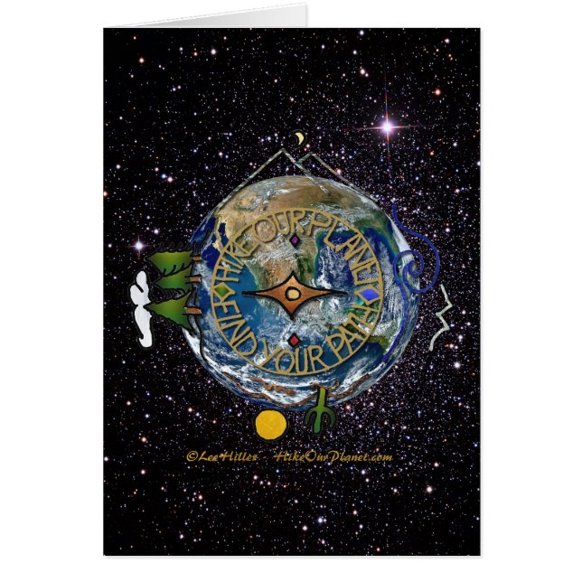 ハイキングザプラネットハイカーズソウルコンパス宇宙 (正面)