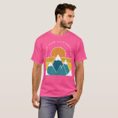 ハイキングシークフォーアドベンチャーレトロ山野外 Tシャツ (正面フル)