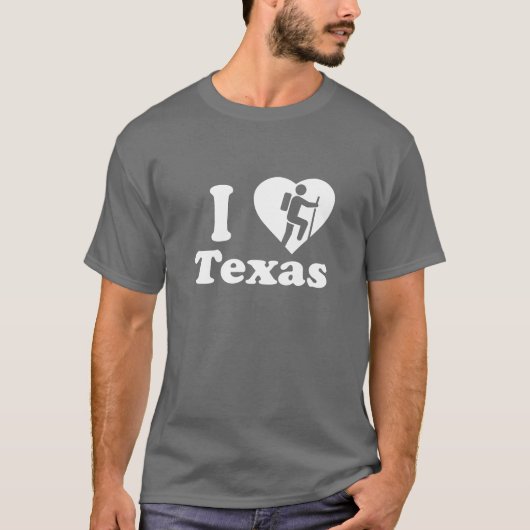 ハイキングテキサス州 Tシャツ (正面)