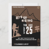 ハイキングデイイベント 招待状 (正面)