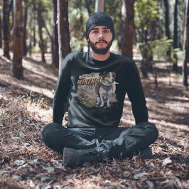 ハイキングドッグパパアドベンチャーアウトドア スウェットシャツ