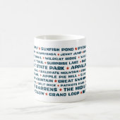 ハイキングニュージャージー-マグ コーヒーマグカップ (中央)