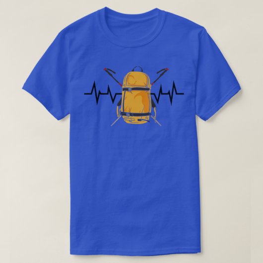 ハイキングハイキングバックパック2 Tシャツ (デザイン正面)
