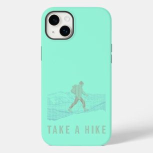 ハイキングブルーとレッドのケースメイトiPhoneケース Case-Mate iPhone 14 Plusケース