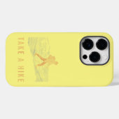 ハイキングブルーとレッドのケースメイトiPhoneケース Case-Mate iPhoneケース (裏面 (横))
