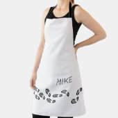 ハイキングブーツアウトドアアドベンチャー名モダン エプロン (インサイチュ)