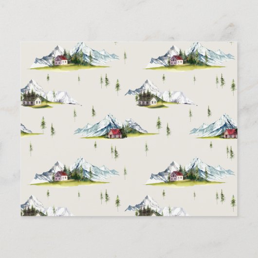 ハイキングブーツカップルシャワーアドバイスカード (裏面)