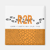 ハイキングブーツグランドキャニオンR2Rアドベンチャーおもしろい マグネット (正面)