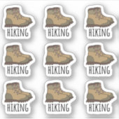 ハイキングブーツハイカーマウンテン登山ブホプランナー シール (正面)