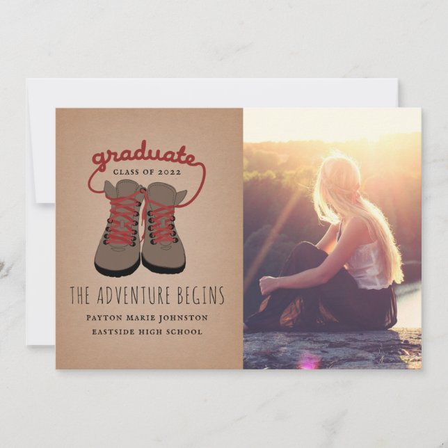 ハイキングブーツ卒業この冒険は写真から始まる (正面)