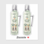 ハイキングブーツ&ワイルドフラワー シール (シート)