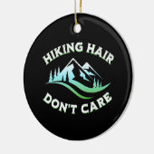 ハイキングヘア気にがない セラミックオーナメント (左)