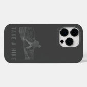 ハイキングホワイトケースメイトiPhoneケース Case-Mate iPhoneケース (裏面 (横))
