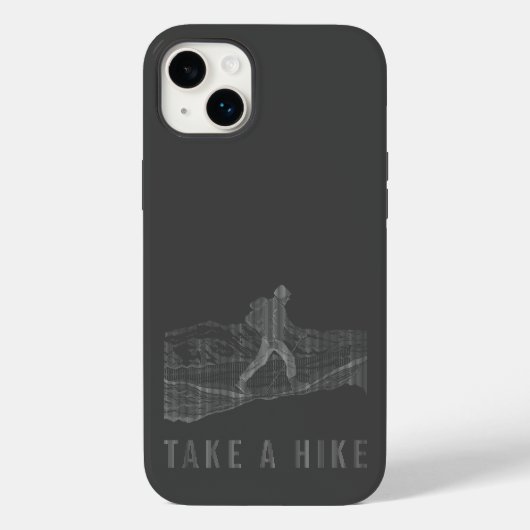 ハイキングホワイトケースメイトiPhoneケース Case-Mate iPhoneケース (裏面)