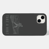 ハイキングホワイトケースメイトiPhoneケース Case-Mate iPhoneケース (裏面 (横))