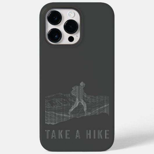ハイキングホワイトケースメイトiPhoneケース Case-Mate iPhoneケース (裏面)
