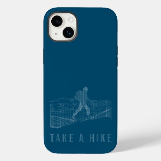 ハイキングホワイト Case-Mate iPhoneケース (裏面)