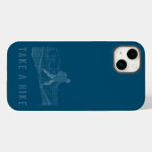 ハイキングホワイト Case-Mate iPhoneケース (裏面 (横))