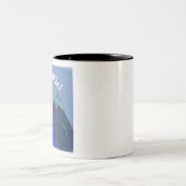 ハイキングマウンテンデザイン ツートーンマグカップ (中央)