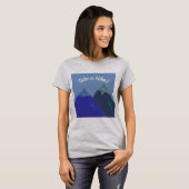 ハイキングマウンテンデザイン Tシャツ (正面フル)