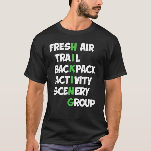 ハイキングマウンテン登山オンマウンテン機器 Tシャツ (正面)