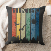 ハイキングモード自然アウトドアマウンテンキャンピングおもしろい クッション (ブランケット)