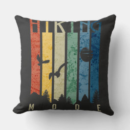 ハイキングモード自然アウトドアマウンテンキャンピングおもしろい クッション