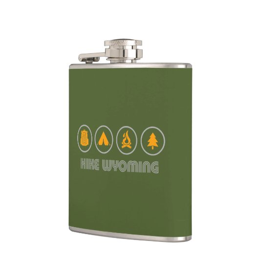 ハイキングワイオミング フラスク (左)