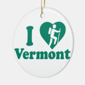 ハイキングヴァーモント セラミックオーナメント (左)