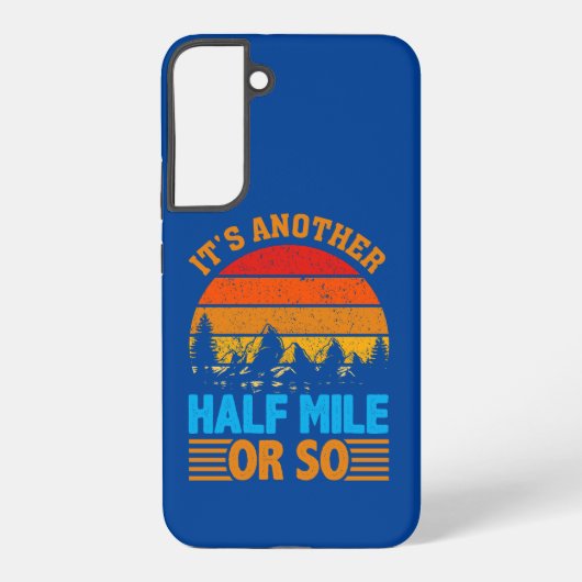 ハイキング与えマントラ、自然探査 SAMSUNG GALAXYケース (裏面)