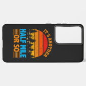 ハイキング与えマントラ、自然探査 SAMSUNG GALAXYケース (左側面)