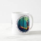 ハイキング中毒 コーヒーマグカップ (正面右)