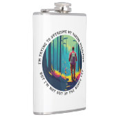 ハイキング中毒 フラスク (右)