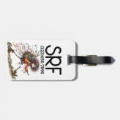 ハイキング予測できなガールラゲッジアンドバックパックラベル ラゲッジタグ (裏面横)