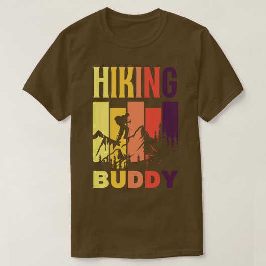 ハイキング仲間 Tシャツ (デザイン正面)
