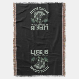 ハイキング女子タンクトップ スローブランケット