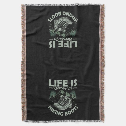 ハイキング女子タンクトップ スローブランケット (正面縦)