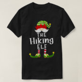 ハイキング小妖精や小人グループクリスマスおもしろいパジャマパーティー Tシャツ (デザイン正面)