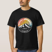 ハイキング山ウンフムカリフォルニア Tシャツ (正面)
