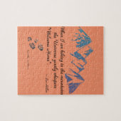 ハイキング山宇宙ウィスパーウェルカムホーム ジグソーパズル (横)